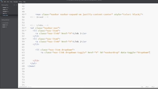 How to Create A Bootstrap Dropdown Menu (Navigation Dropdown) смотреть онлайн