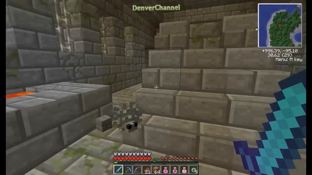 Minecraft для новичков. Эндер дракон, победа! Конец. смотреть онлайн