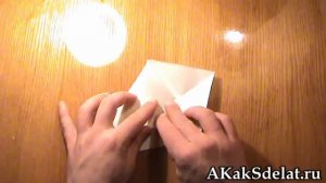 Как из бумаги сделать стакан