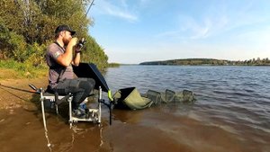 ЛЕЩ на ФИДЕР осенью на реке Волга. Октябрь 2020.  Ждал крупного леща.
