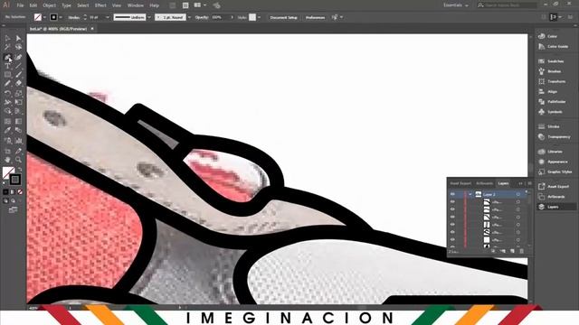 Balenciaga Triple "S" ∣ Speed Art ∣ Adobe Illustrator смотреть онлайн