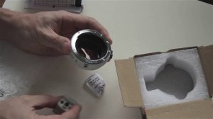 Переходник Canon EF - Sony E с автофокусом Commlite Часть 1 (распаковка) .