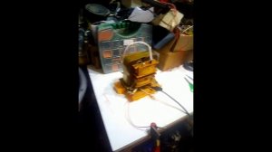 Уронил включённый трансформатор от микроволновки!