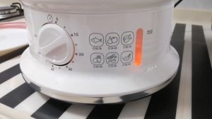 Step by step guide on using a TEFAL CONVENIENT SERIES VC1451 Steamer to steam buns