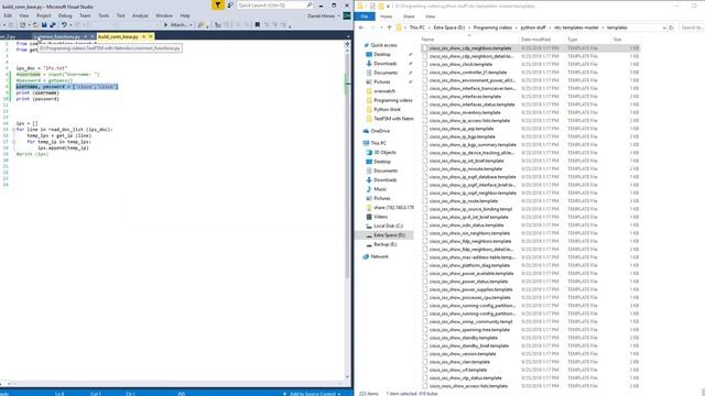 Text FSM with Netmiko смотреть онлайн