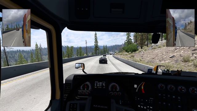 American Truck Simulator рейс в Модесто