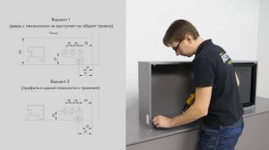 Установка поворотного регулируемого механизма – система 4в1