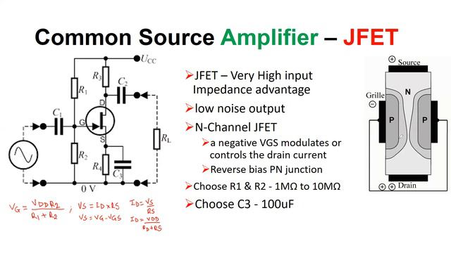 Common Source Amplifiers: Understanding JFET Principles смотреть онлайн