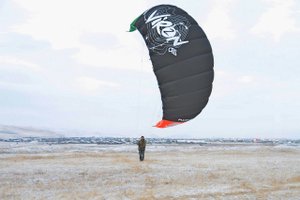 На сноубордее в гору