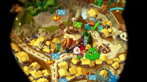 Энгри Бердс ЭПИК с Кидом #183 Замок Босса Демонического Свиномага в Angry Birds Epic на крутилкины