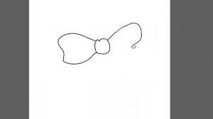 Рисунок бантика