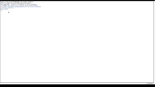 Python Setup For Mac OS