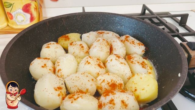 Картошка по-деревенски без духовки! Вкуснее картошки не найти!