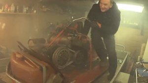 снегоход буран 640 + первый выезд и запуск за 8 лет.
