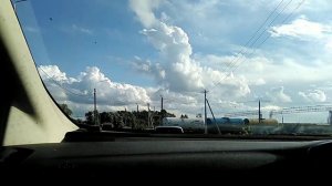 ж/д переезд на Окружной дороге в городе Омске