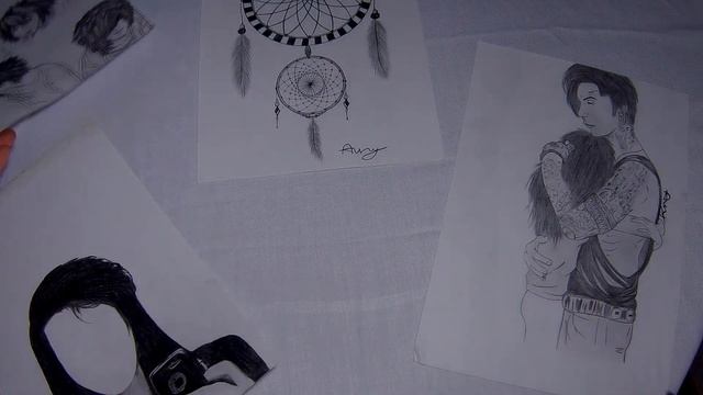 МОИ РИСУНКИ 10-15 лет | Что я рисовала? смотреть онлайн