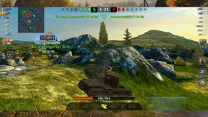 Мастеросик на "КВ-2 Опасный" в "World of Tanks Blitz"!