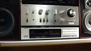 ONKYO DX-150 + HITACHI HA-5300 + kirksaeter monitor 100