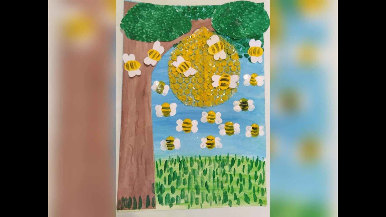 DIY Beehive Craft for Kids смотреть онлайн