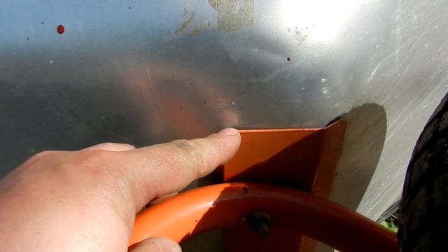 Садовая тачка. Небольшие конструктивные изменения. смотреть онлайн