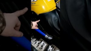 Вынос корпуса воздушного фильтра на квадроцикле cf moto x6