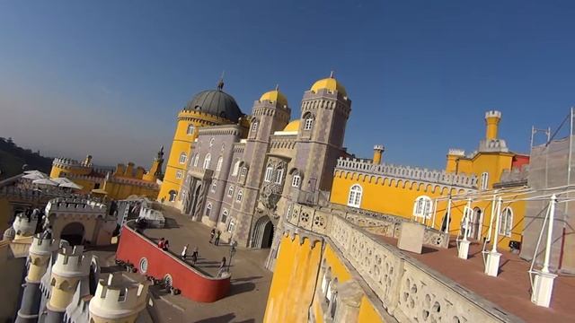 Дворец ПЕНА - Синтра - Интерьер смотреть онлайн