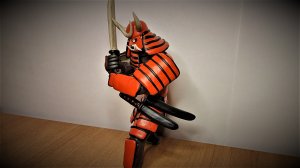 DIY: Самурай из пластилина