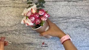 Взяла стаканчики и сделала КЛАССНЫЕ мини букеты на 8 марта за 10 минут. Мастер-класс для новичков.