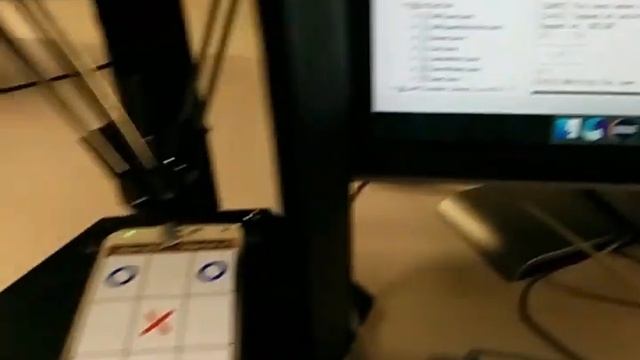 Tic tac toe agains Tapster robot смотреть онлайн