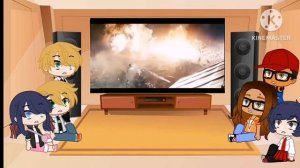 MLB/Miraculous Ladybug react to Transformers 2007 Blackout attack military base