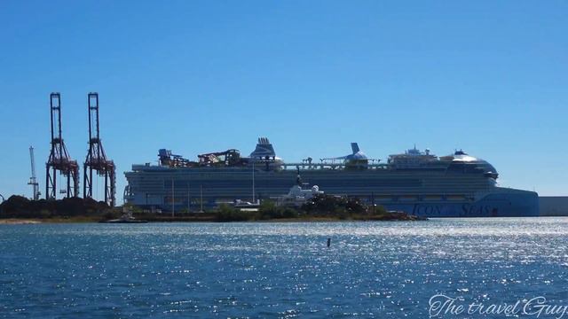 (4K) Icon of the Seas Inaugural Visit to Port of Ponce on 1/2/24!!! смотреть онлайн