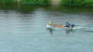 Испытание картопа под мотором