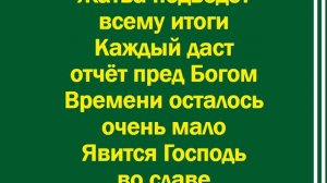 Планета как поле побелела к жатве