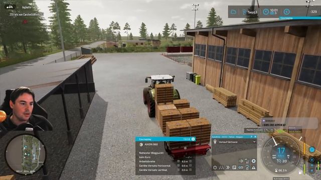 LS22 #147 Neuer Holzfäller gekauft und schon kein Geld mehr für genug Diesel NF Marsch 4fach смотреть онлайн