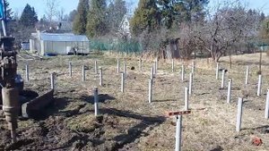 Сваи шуруп для фундамента и любых опор ч.3