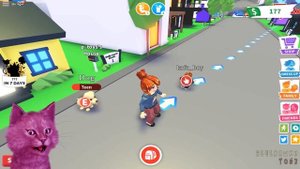 УХАЖИВАЮ за ПИТОМЦЕМ собачкой в РОБЛОКС и ОЗОРНЫЕ МАЛЫШИ в ADOPT ME ROBLOX