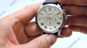 Часы Fossil FS4735IE - видео обзор от PresidentWatches.Ru