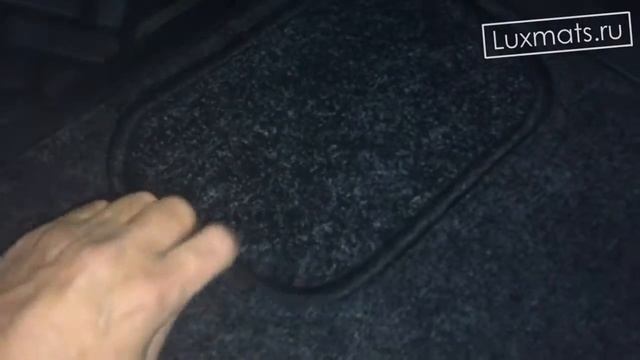 Всесезонные 3D автомобильные коврики в салон Kia Ceed 2 (Киа Сид 2) 2012-2018 LUXMATS.RU