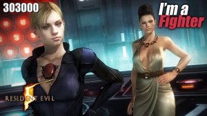 Dead or Alive 5 Jill Valentine & Excella Gionne RE5 Arcade gameplay 303000 PC 60fps