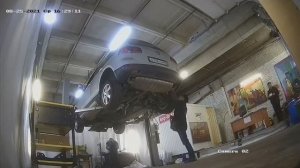 Установка защиты на Volkswagen Touareg 2007 год. MOTODOR, арт. 32702