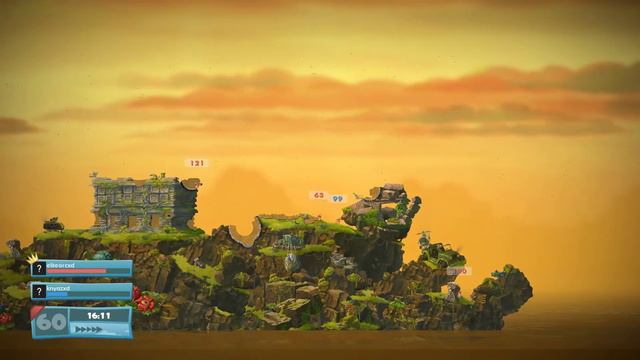 Worms W.M.D - ЗЛЫЕ ЧЕРВЯКИ! смотреть онлайн