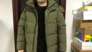 Canada Goose Wyndham Parka Black Label Heritage Military green