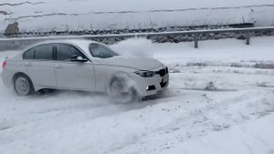 БМВ М5 F10 БОКОМ. ЗИМНИЙ ВАЙБ !!!