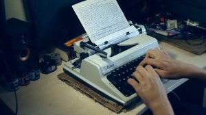 (продано) печатная пишущая машинка Erika 105 | typewriter schreibmaschine