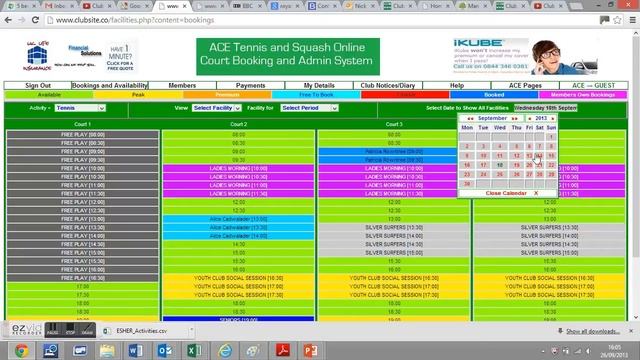 Basic Court Booking смотреть онлайн