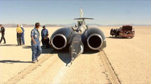рекорд скорости на машине - реактивный автомобиль