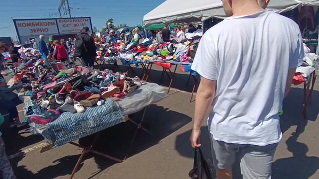 Секонд-хенд рынок Ждановичи г. Минск. На улице, одежда и аксессуары, second hend вторые руки. смотреть онлайн