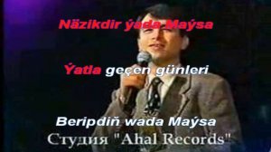 Nury Meredow Maysa minus karaoke turkmen aydymlar minus karaoke