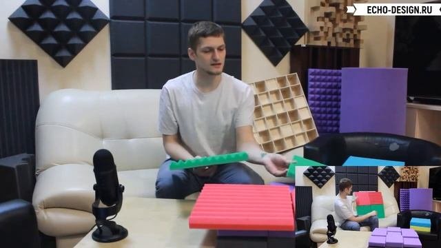 Новый Акустический поролон Пазл ! Ноу-хау в мире акустики и дизайна !!