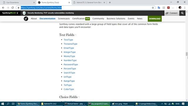10 Symfony Form Islemleri Veritabani Uye Kayit Guncelleme